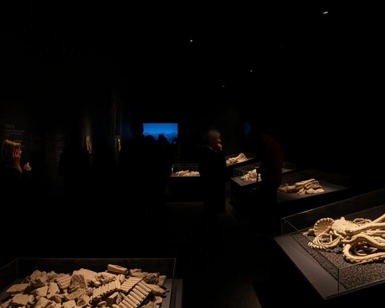Dunkel-Museen: Ertasten und Erleben