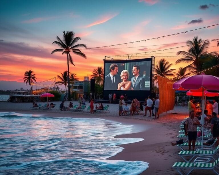 Filmfestspiele am Strand