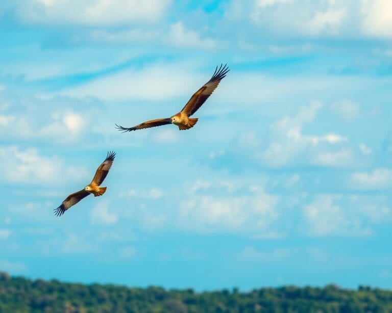 Flugshows der Greifvögel: Majestätische Lüfte