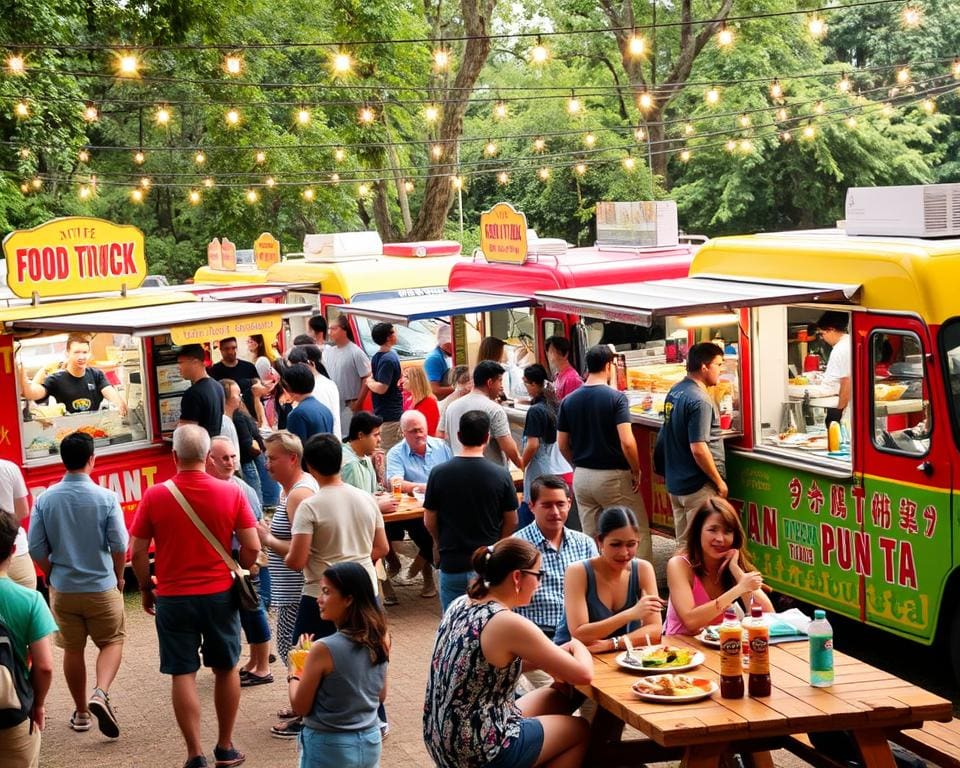 Food-Truck-Festivals: Gaumenfreuden auf Rädern