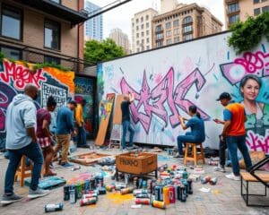 Graffiti-Workshops: Street-Art selbst gestalten