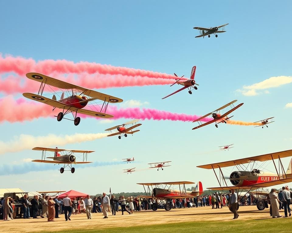 Historische Flugshows: Luftakrobatik von gestern