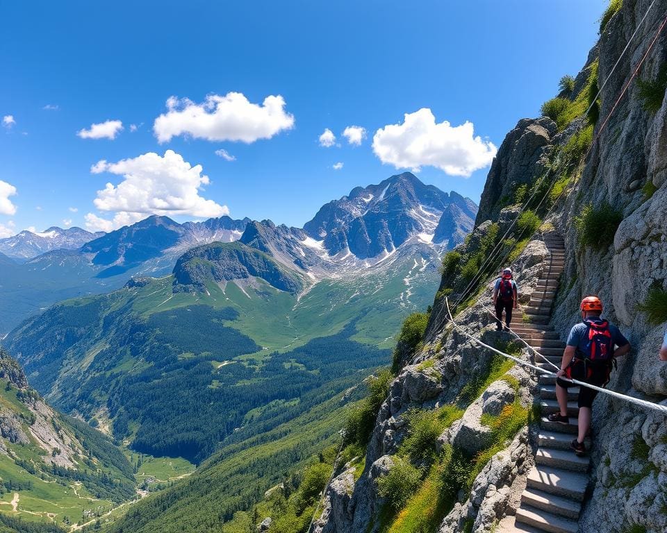 Klettersteig-Touren für Einsteiger