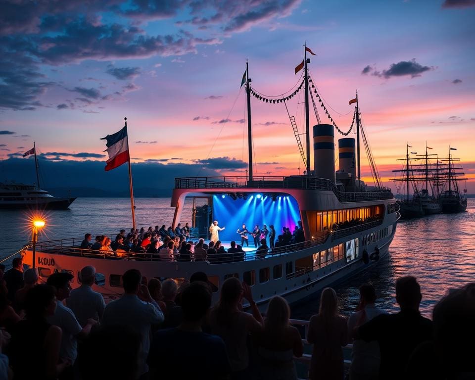 Kultur auf dem Wasser: Theateraufführungen auf Schiffen