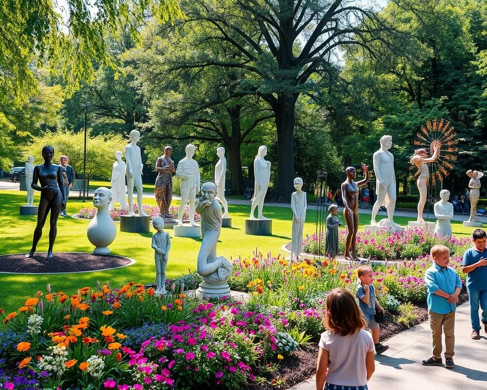 Kunst im Park: Skulpturenausstellungen unter freiem Himmel