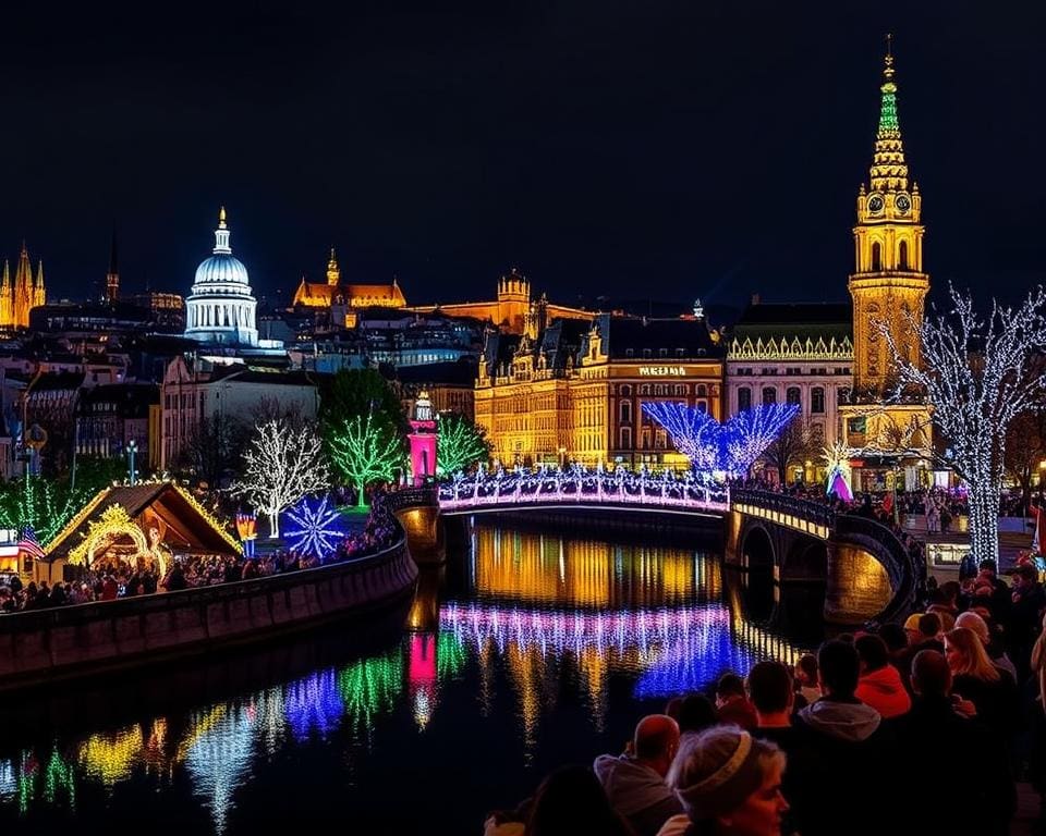 Lichterfeste und Lichtinstallationen