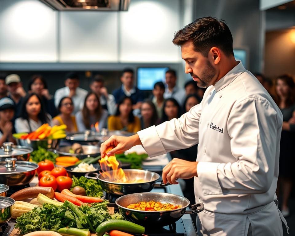 Live-Cooking-Events Kochvorführungen