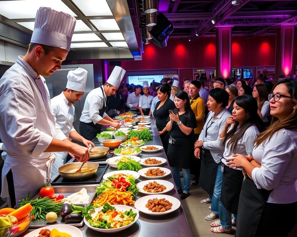 Live-Cooking-Events: Profiköchen über die Schulter schauen