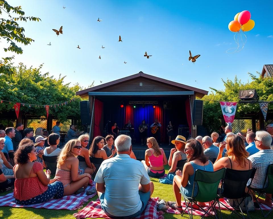 Open-Air-Kabarett: Lachen unter freiem Himmel