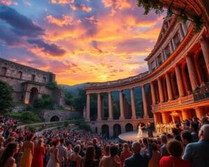 Opernaufführungen im Amphitheater