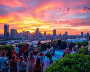 Rooftop-Konzerte: Musik über den Dächern