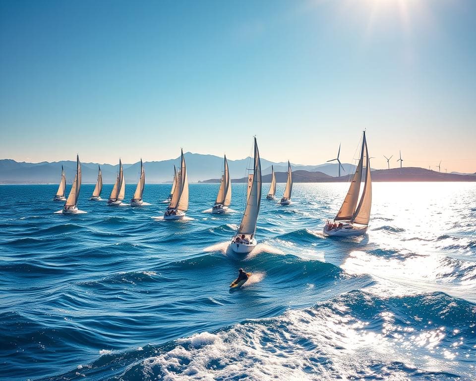 Segelturns: Mit dem Wind auf großer Fahrt