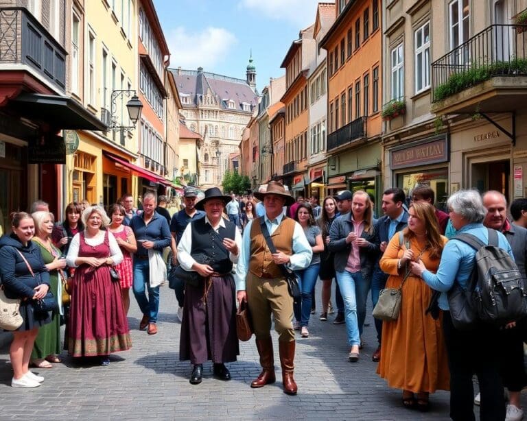 Stadtführungen mit Schauspielern