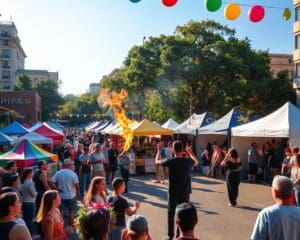 Straßenkünstler-Festivals: Showacts unter freiem Himmel