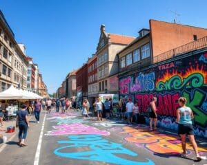 Straßenkunstfestivals: Kreativität auf Asphalt