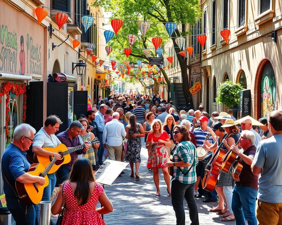 Straßenmusikfestivals