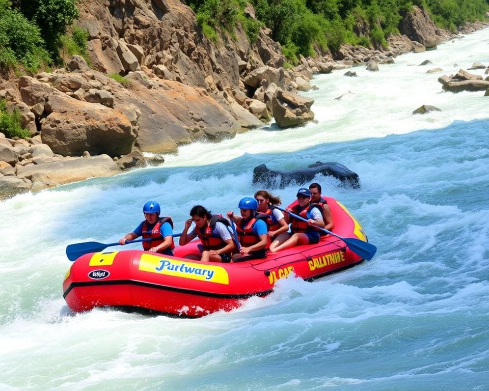 Was ist Wildwasser-Rafting?