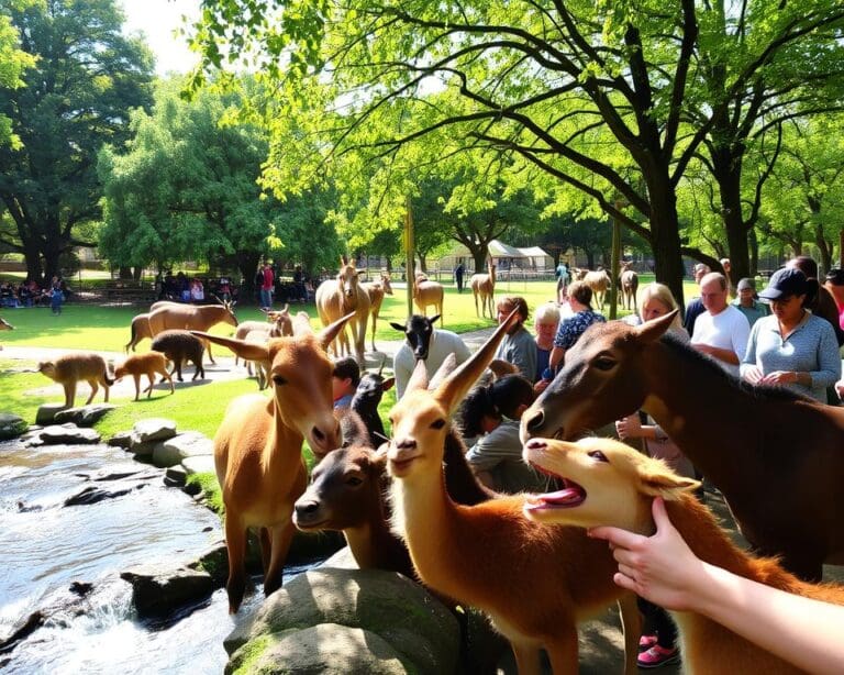 Wildparkbesuche mit Fütterungen