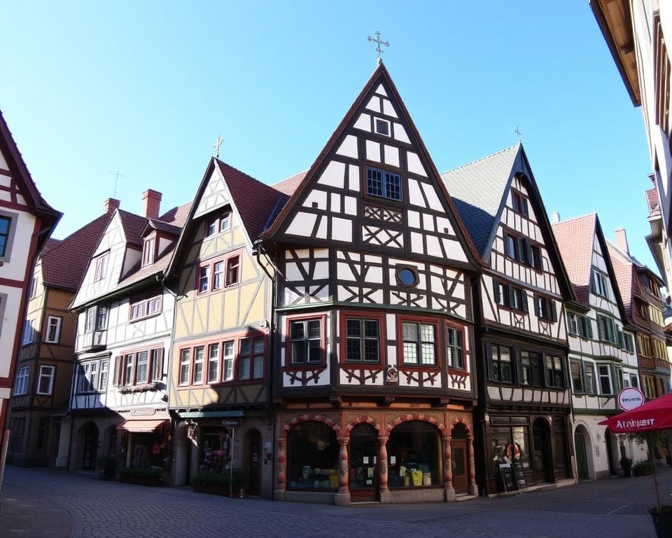 Fachwerkarchitektur in Bamberg