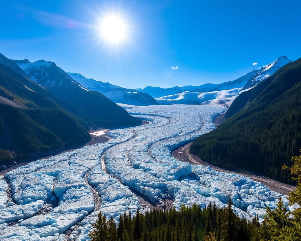 Gletschererkundungen im Jasper-Nationalpark, Alberta