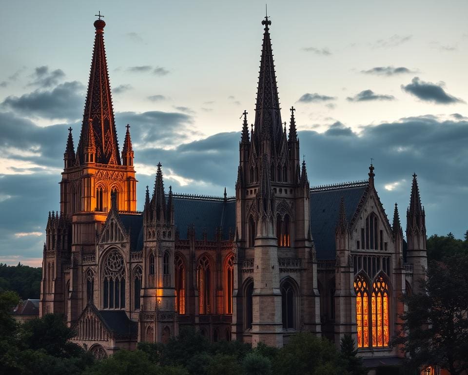 Gotische Kirchen in Metz, Frankreich