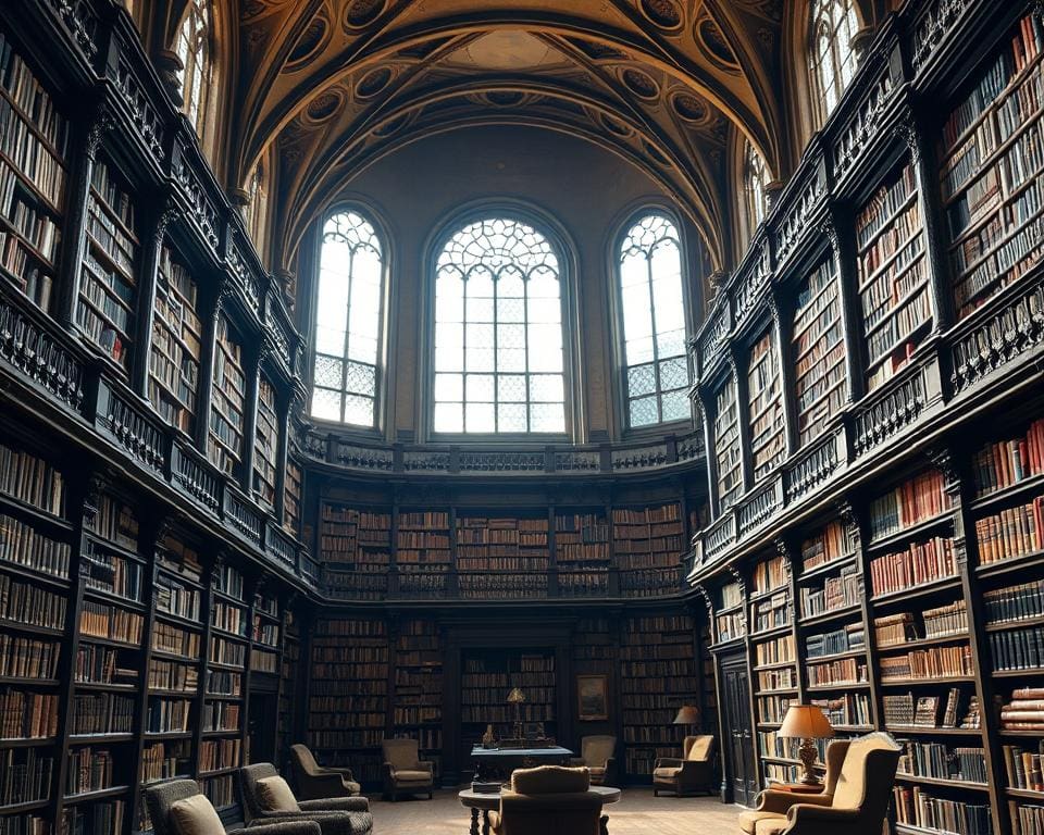 Historische Bibliotheken in Oxford, England