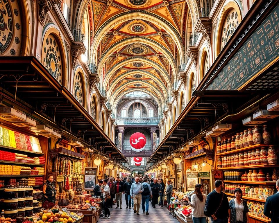 Historische Märkte in Istanbul, Türkei