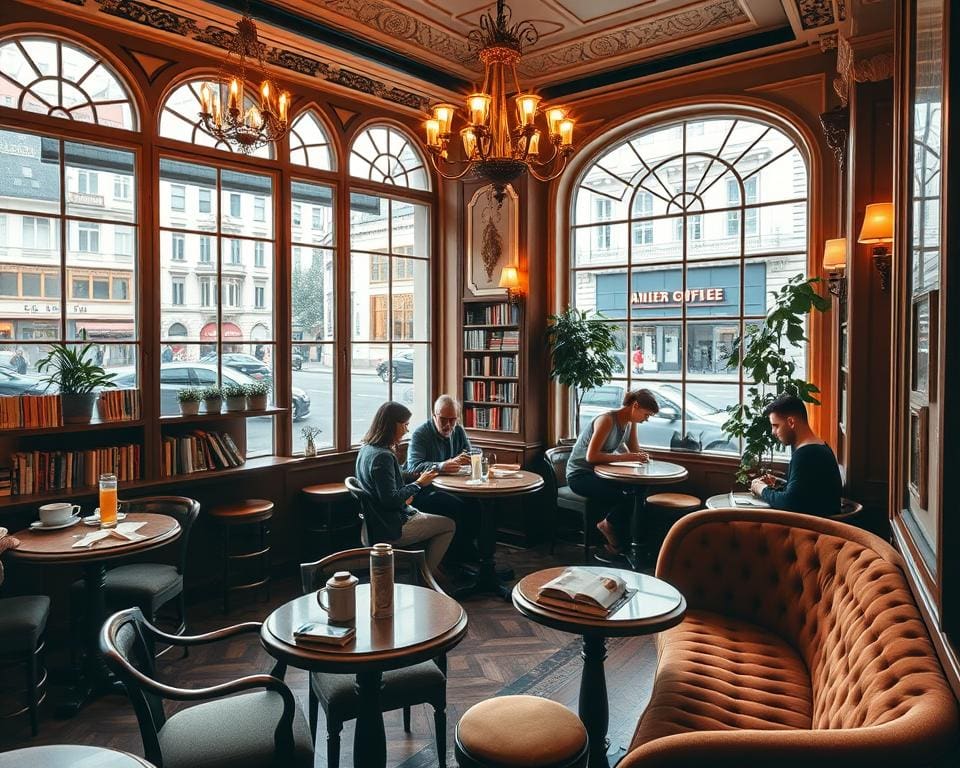 Literarische Cafés in Wien, Österreich