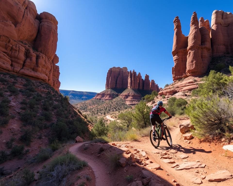 Mountainbiking in Sedona, Arizona