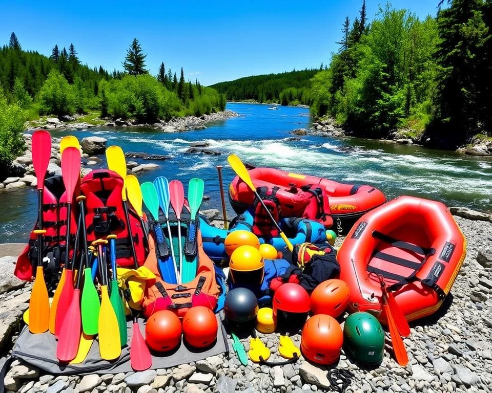 Rafting Ausrüstung