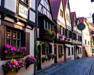 Rothenburg ob der Tauber: Mittelalterliches Flair und Fachwerkhäuser