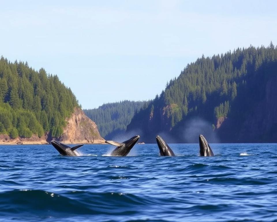 Walbeobachtung in Tofino