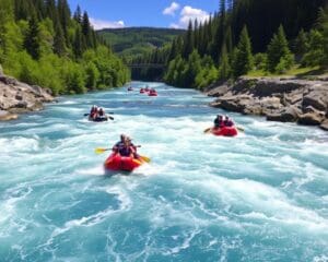 Wildwasser-Rafting im Ottawa River, Ontario