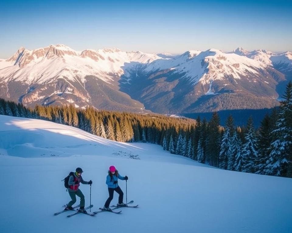 Bergsport Enthusiasten in Fieberbrunn