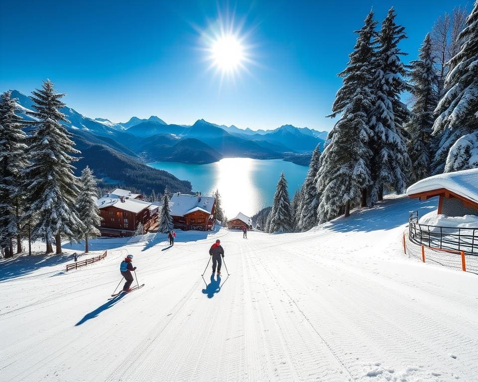 Brunnen Skifahren am Vierwaldstättersee