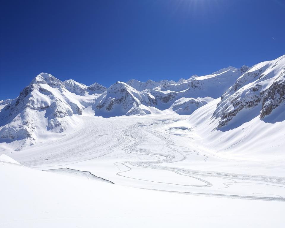 Saas-Fee Gletscher