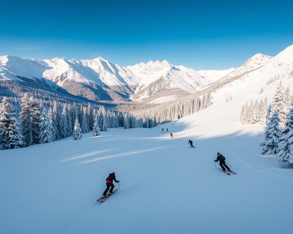 Skifahren und Snowboarden in Fieberbrunn