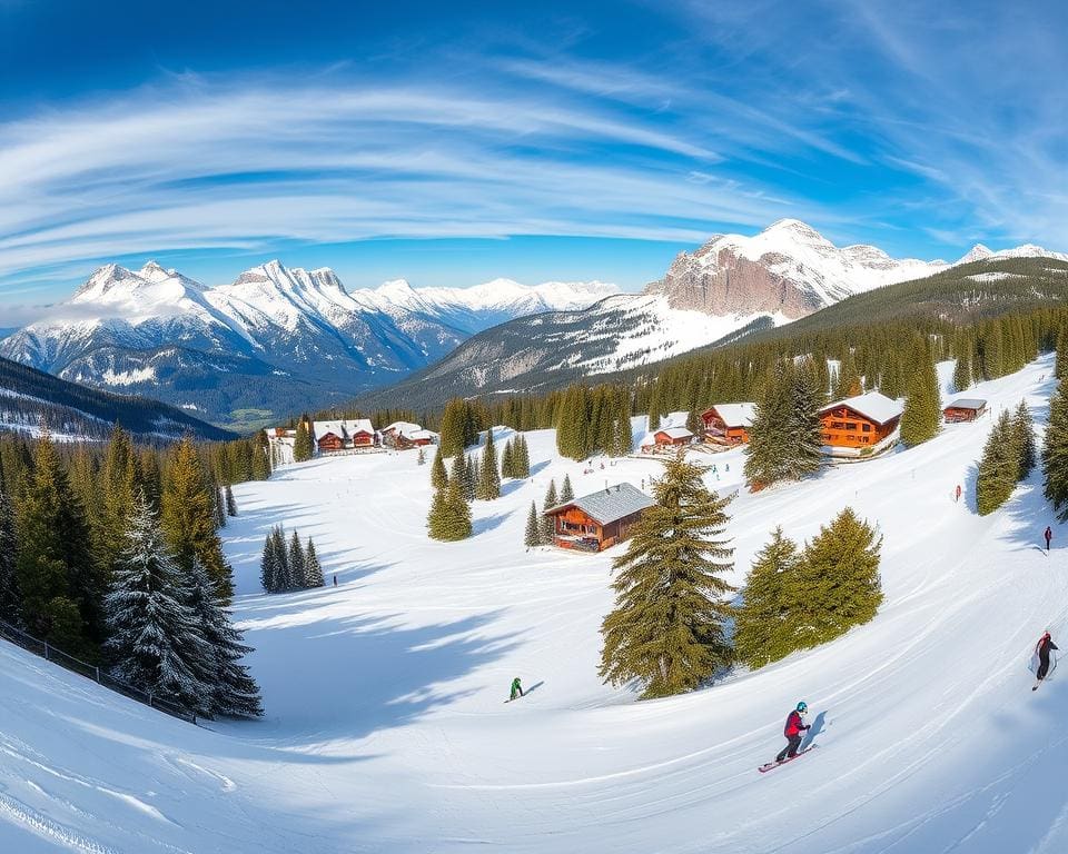 Skipisten Dolomiten