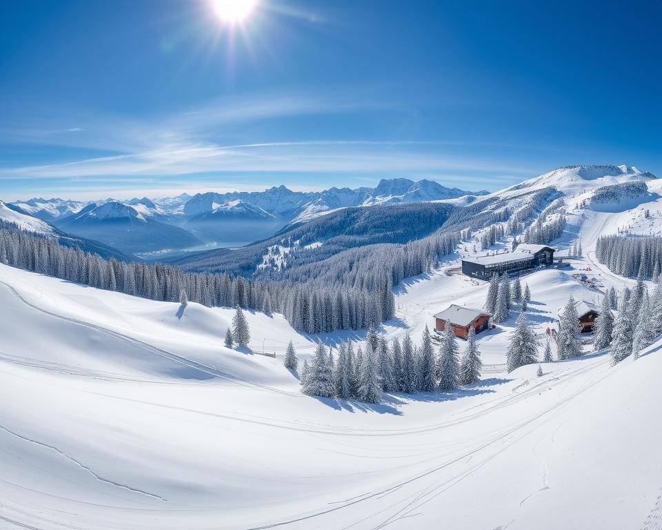 Skipisten in Crans-Montana