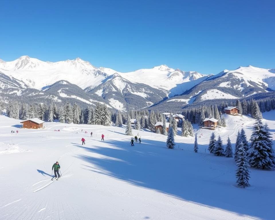 Wintersportmöglichkeiten in den Alpen