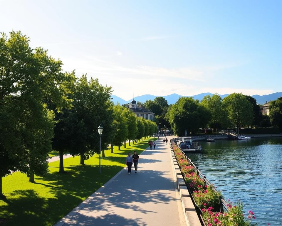 ideale Spaziergänge am Zürichsee