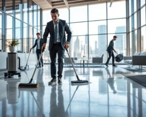 Reinigungsdienst für Gewerbe