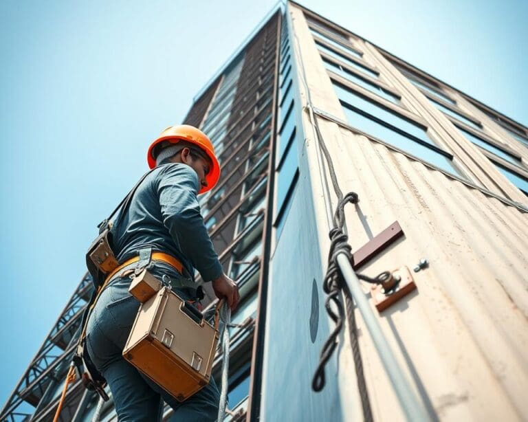 Was macht ein Industriealpinist im Arbeitsalltag?