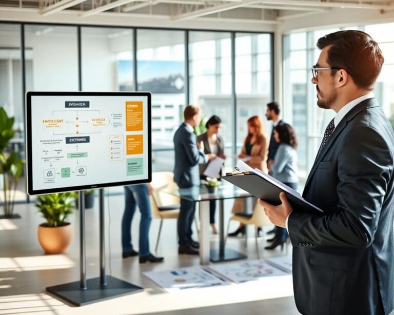 Wie unterstützt ein Lean-Manager Prozesse?