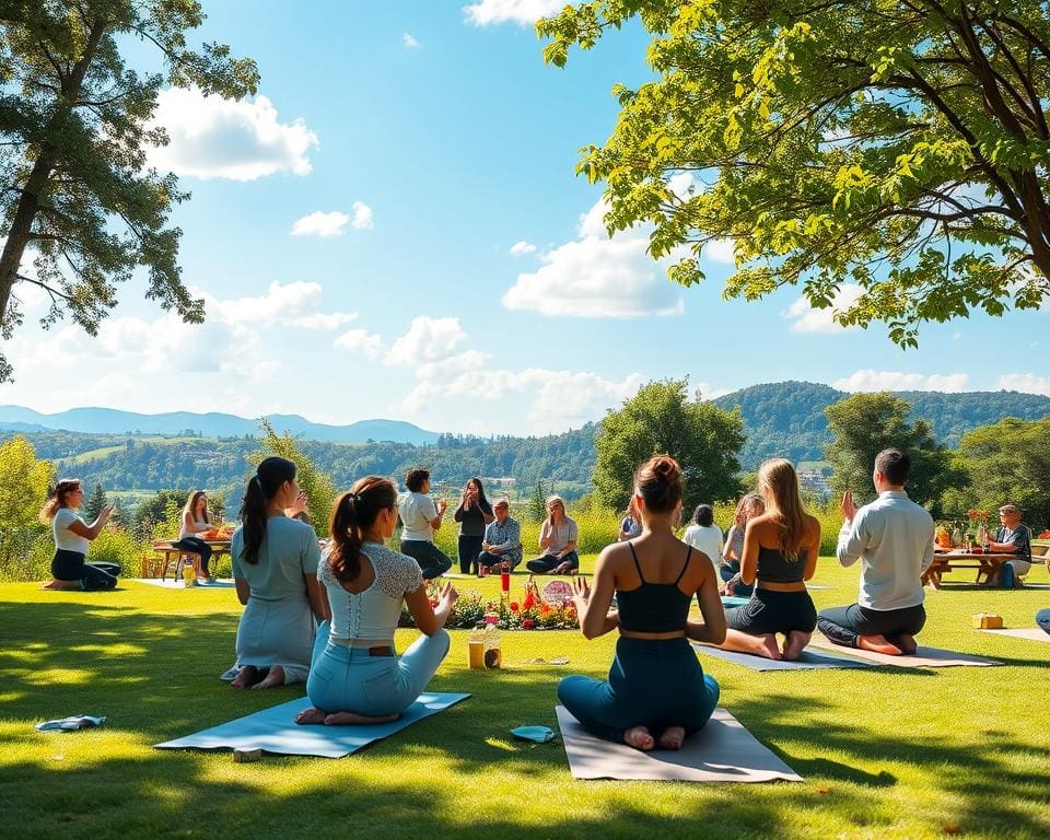 Lifestyle und Wohlbefinden verbinden