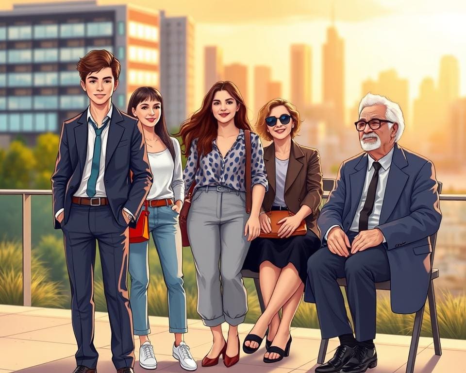 Mode für jede Lebensphase