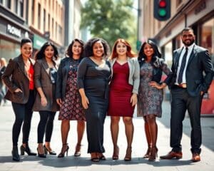 Mode für verschiedene Körperformen