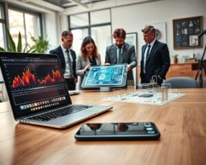 Moderne Elektronik im Einsatz