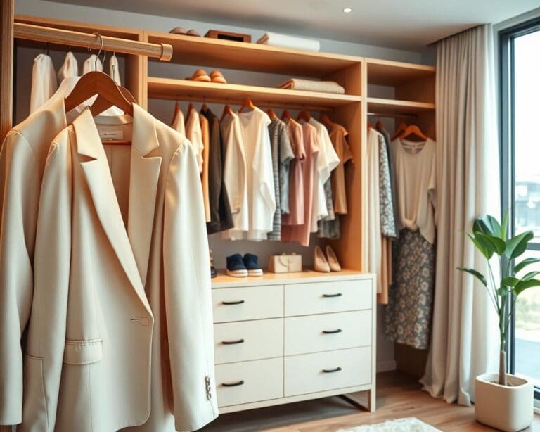 Stilvolle Garderobe aufbauen