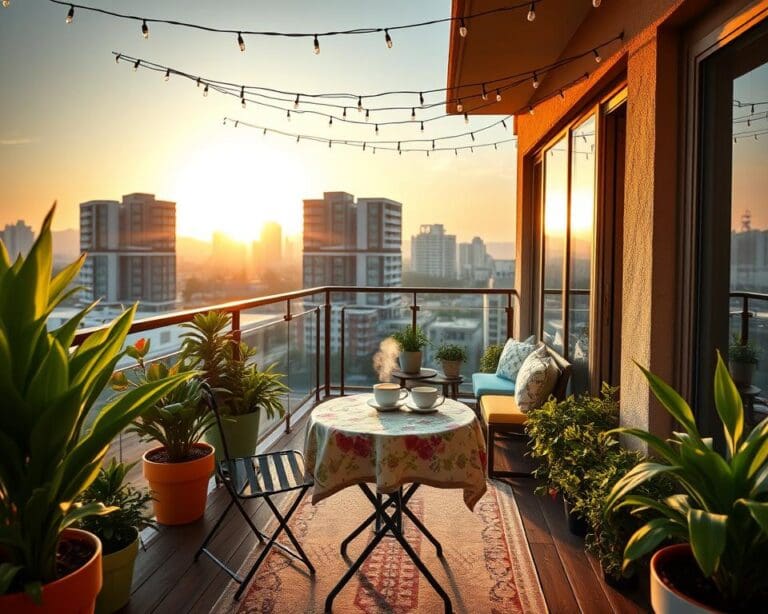 Wie gestaltet man einen Balkon wohnlich?